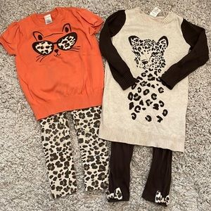2016 Gymboree Outlet Cheetah Outfits